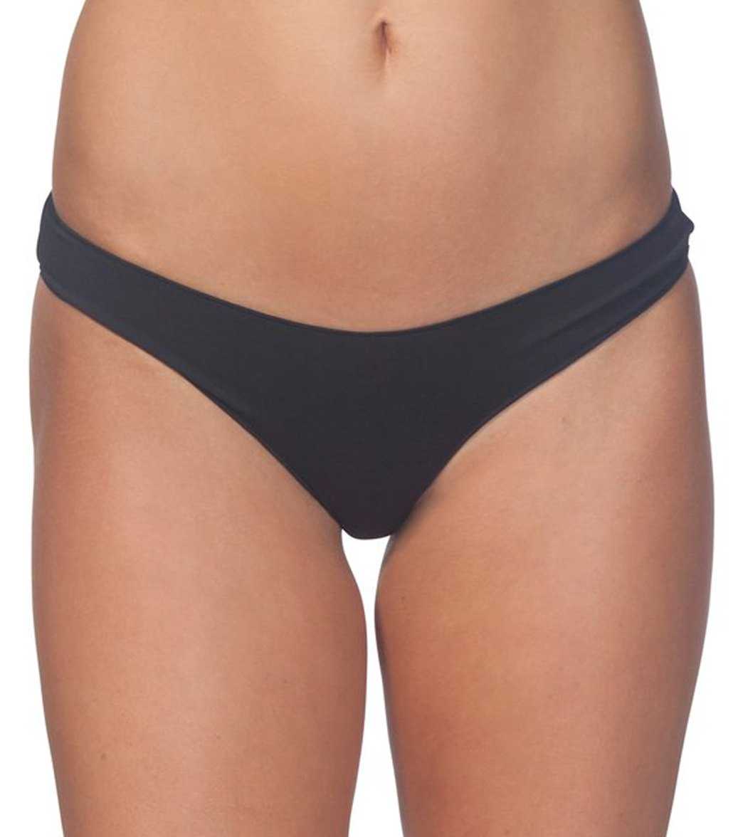 Rip Curl, Rip Curl Braguita de bikini Classic Surf Aloha para mujer, color negro