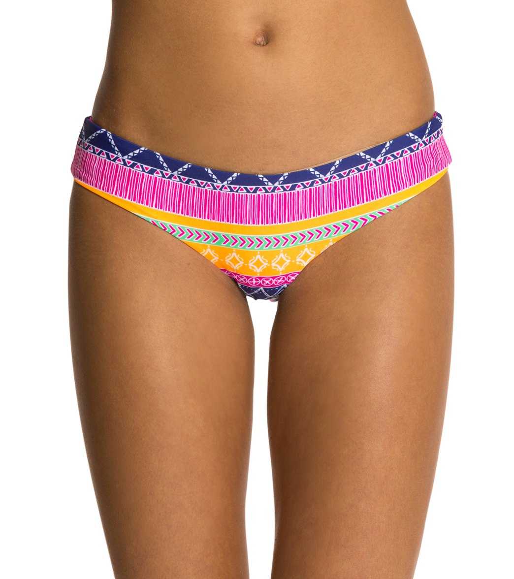 Rip Curl, Rip Curl Traje de baño Bali Dancer Braguita de bikini hipster rosa brillante